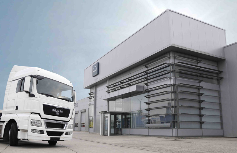 Nou sediu MHS Truck and Bus, importator MAN, la Bacău